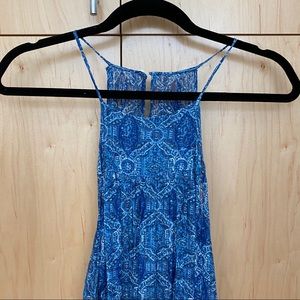 Joie blue paisley dress